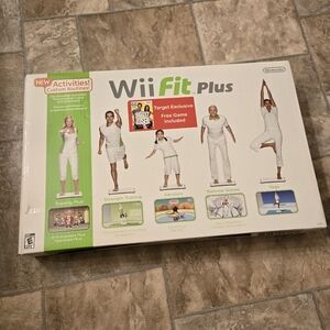 New Wii Fit Plus with Balance Board